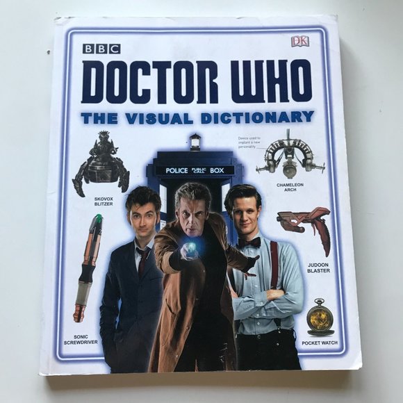 🧿 2 For $25 🧿 Doctor Who: The Visual Dictionary - Softcover Book - Picture 2 of 15
